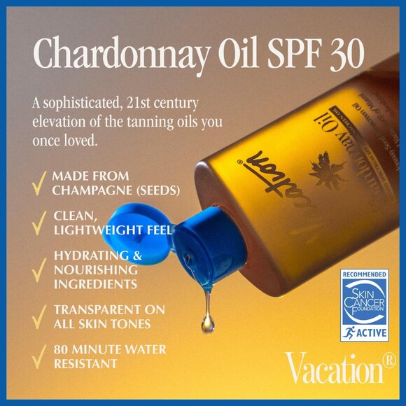 Chardonnay Oil SPF 30 & Air Freshener Bundle, Hydrating & Nourishing, Lightweigh - Picture 2 of 8